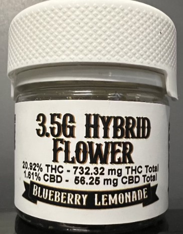 Photograph of product: Blueberry Lemonade | Flower | 3.5g