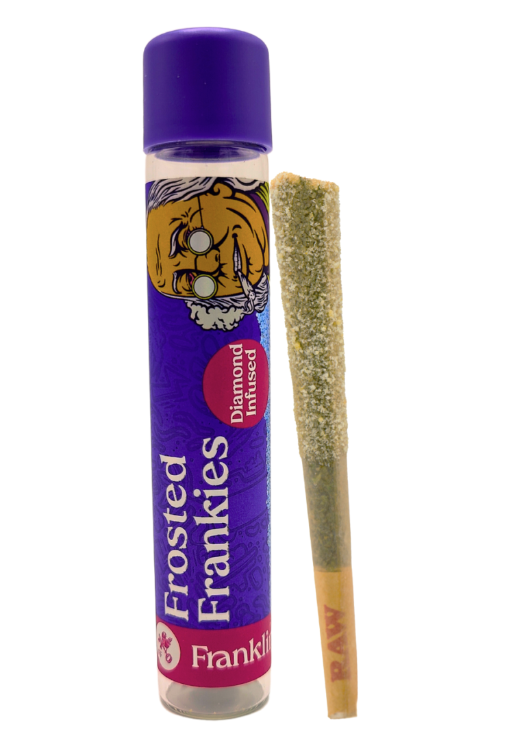 Photograph of product: Franklin Fields |  Oui'd BOMB POP TH-oui-A Infused Pre-Roll