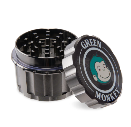 Photograph of Product: Grinder | Green Monkey Javan | 63mm | Black