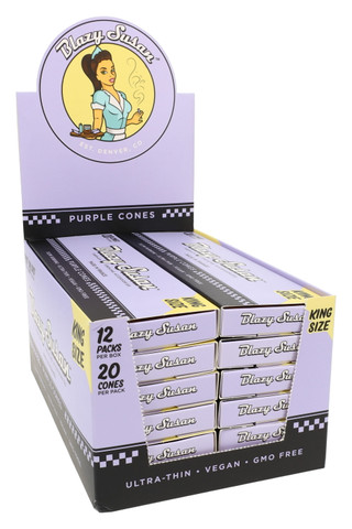Photograph of product: BLAZY SUSAN 20PK KING SIZE CONES
