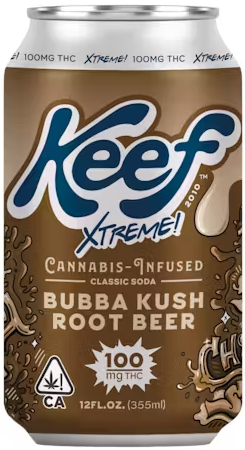 Photograph of product: Bubba Kush Root Beer [H] - 100MG XTREME Soda
