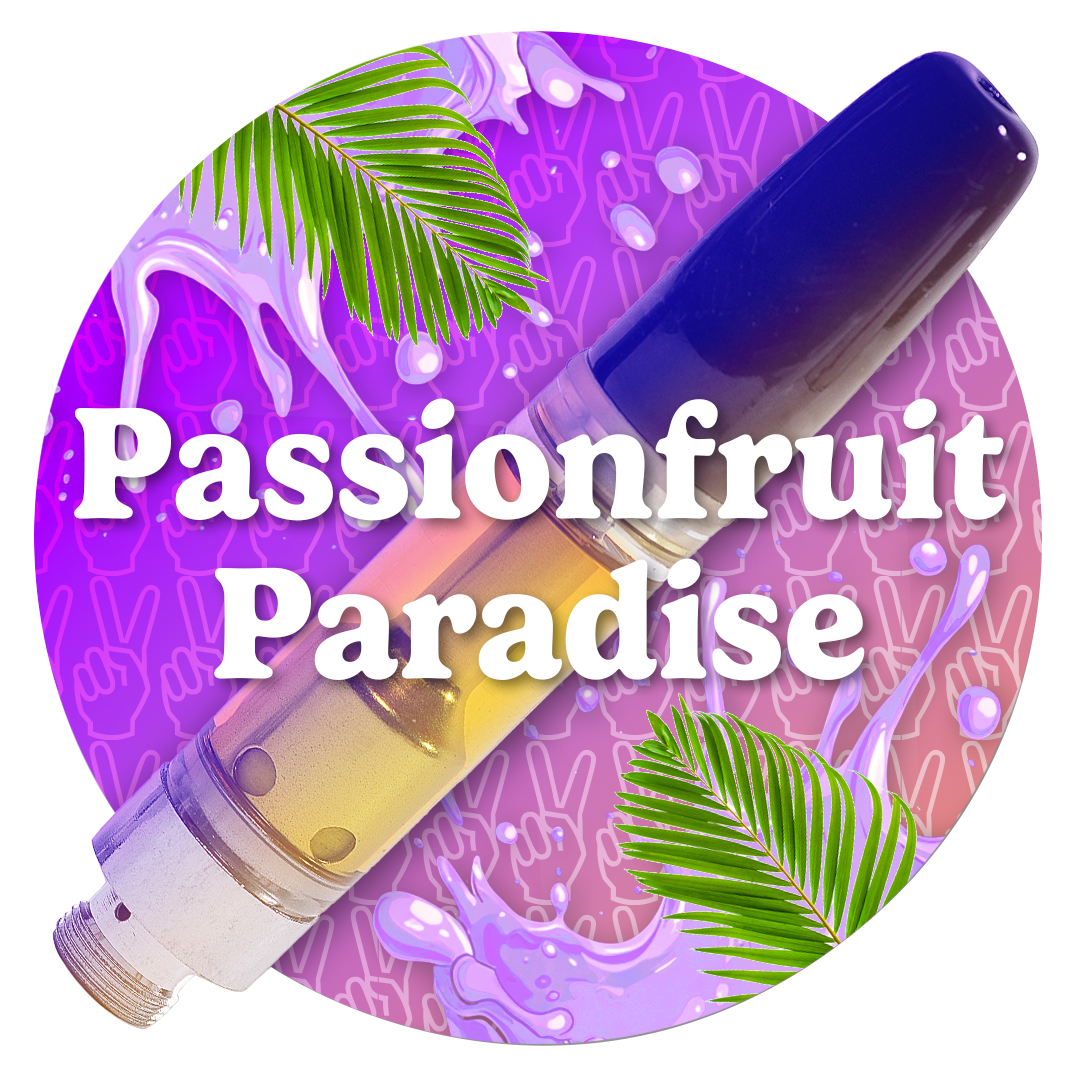 Photograph of product: Passionfruit Paradise Vape | Sesh'n |