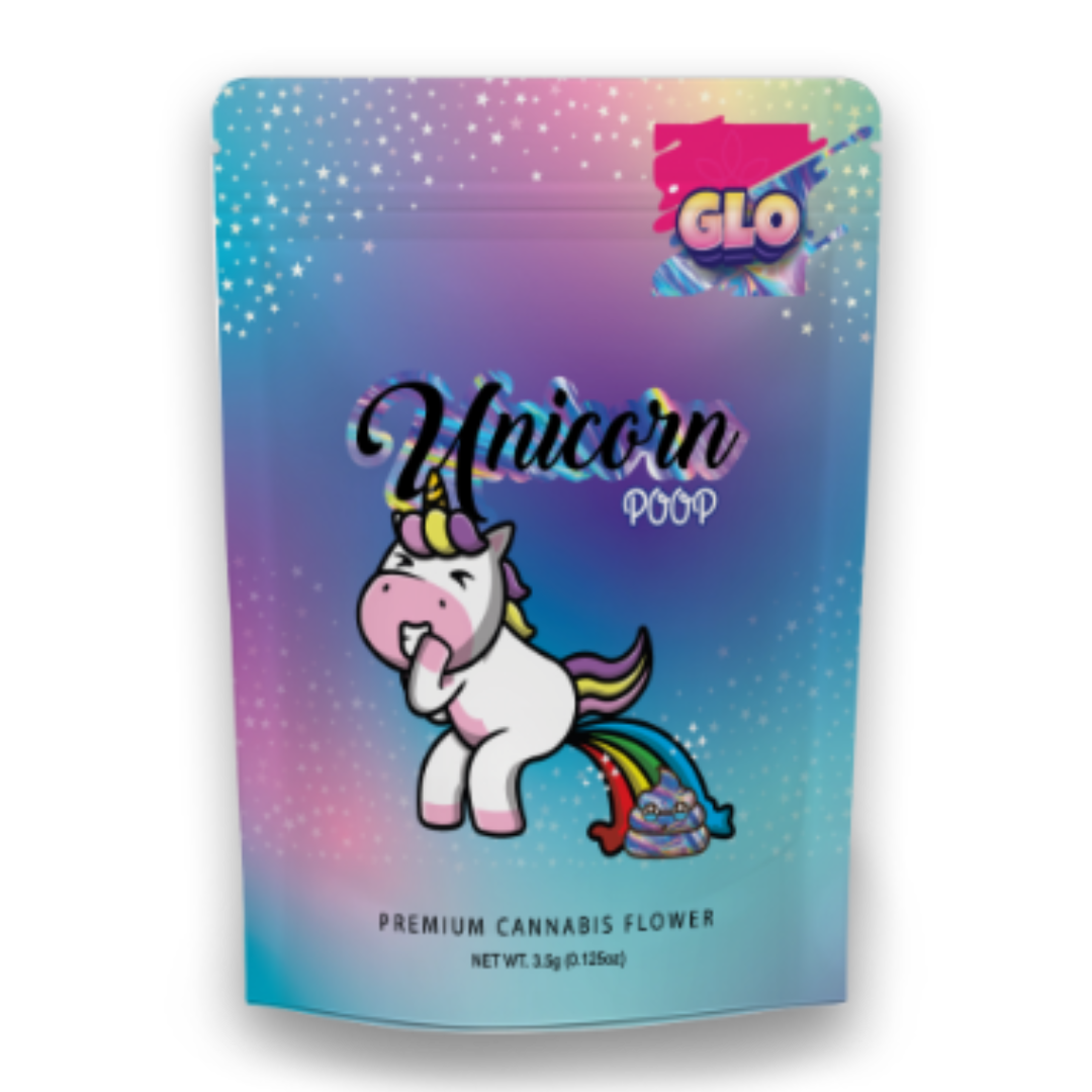 Photograph of product: Glo Farms - Prepack 8th - Unicorn Poop - 3.5g