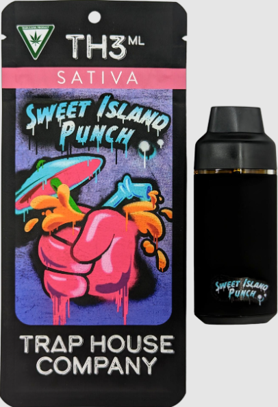 Photograph of product: Sweet Island Punch | 3g | Disposable | Trap House Company