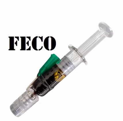 Photograph of product: F.E.C.O. Oil | Syringe