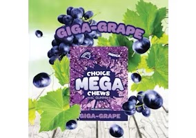 Photograph of product: Giga Grape Gummies | 200mg