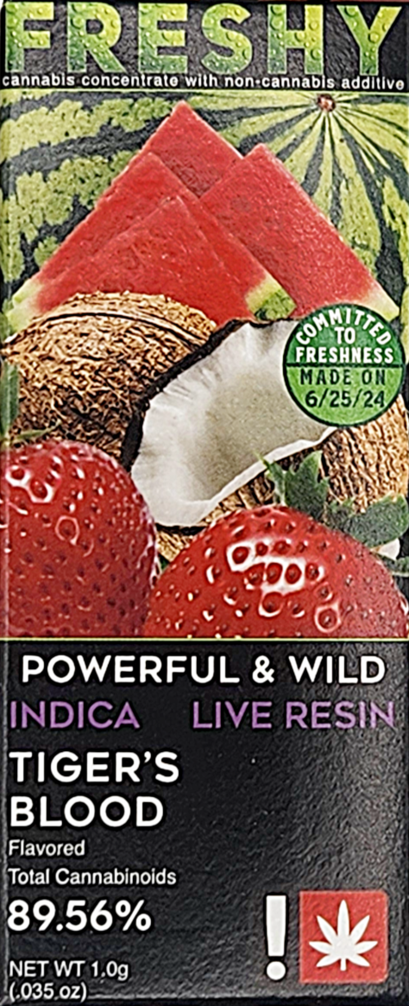 Photograph of product: Freshy- Tiger's Blood 1G Cart (I)