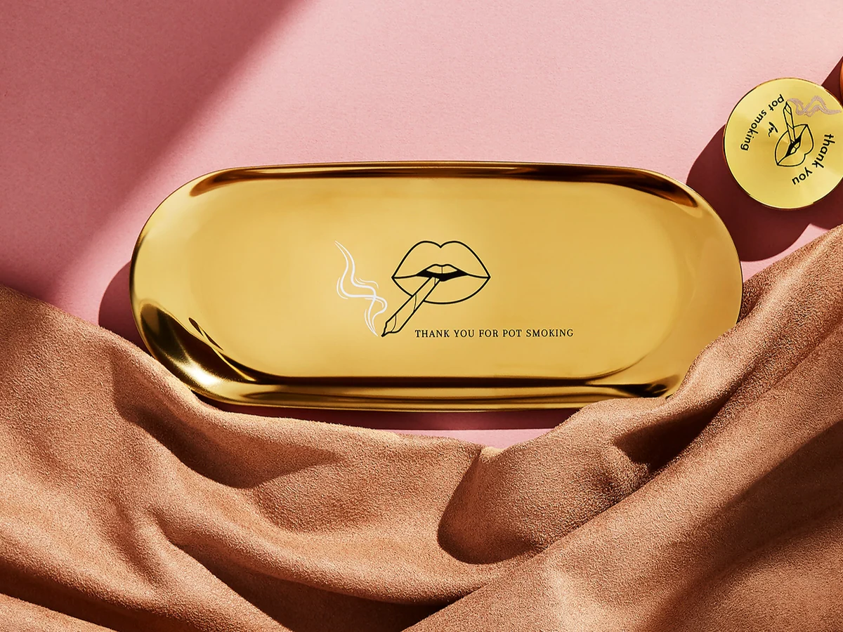 Photograph of product: Rolling Tray |  Thank You for Pot Smoking  |  | Accessories