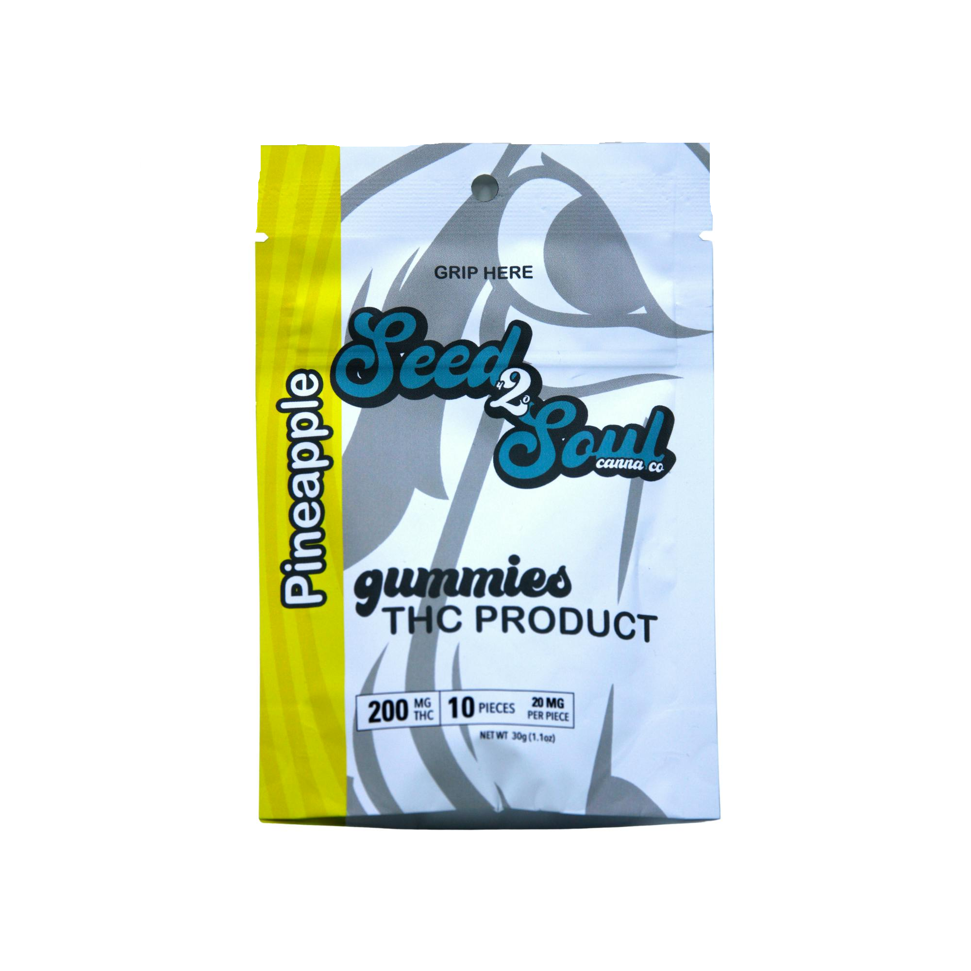 Photograph of Product: Pineapple Gummies | 200mg