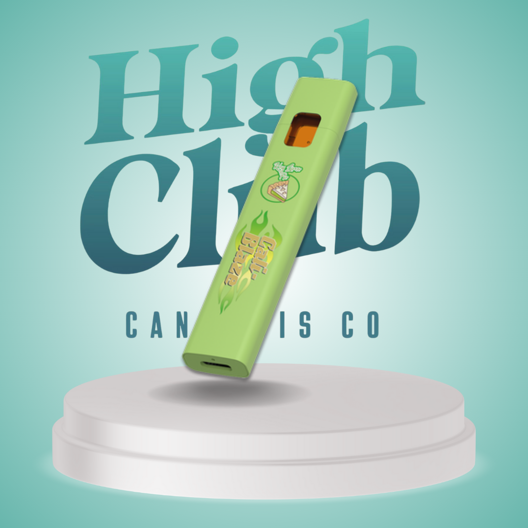 Photograph of product: Cali Blaze | Key Lime Live Resin Disposable