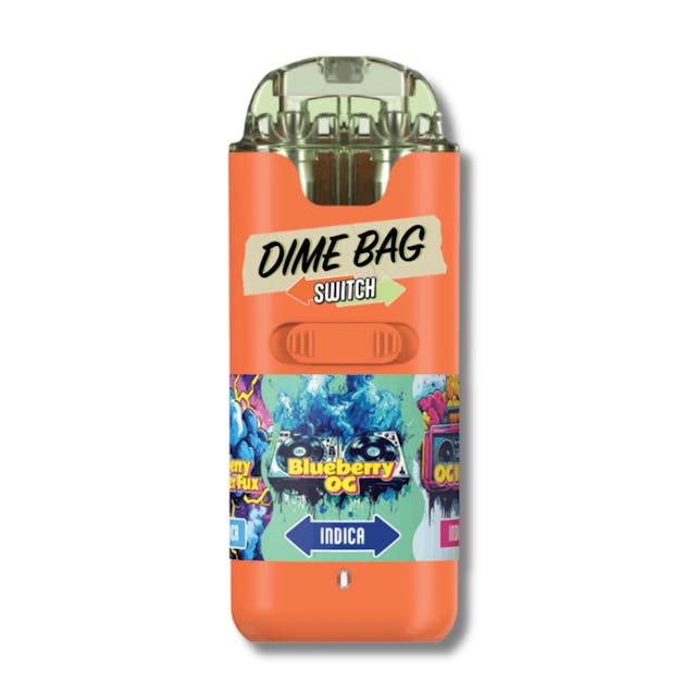 Photograph of product: Blueberry Thunder Fux x Og Kush 'Switch' AIO 1g - 