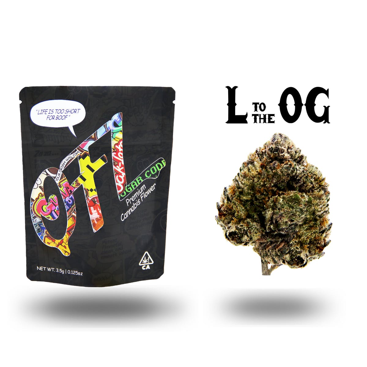 Photograph of product: L TO THE OG | 3.5G Oui'd