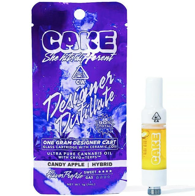 Photograph of product: P- Candy Apple | 1g Cartridge - 