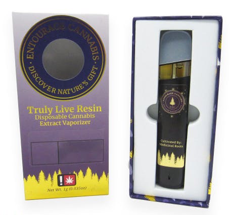 Photograph of product: J1 Live Resin - Disposable - Entourage