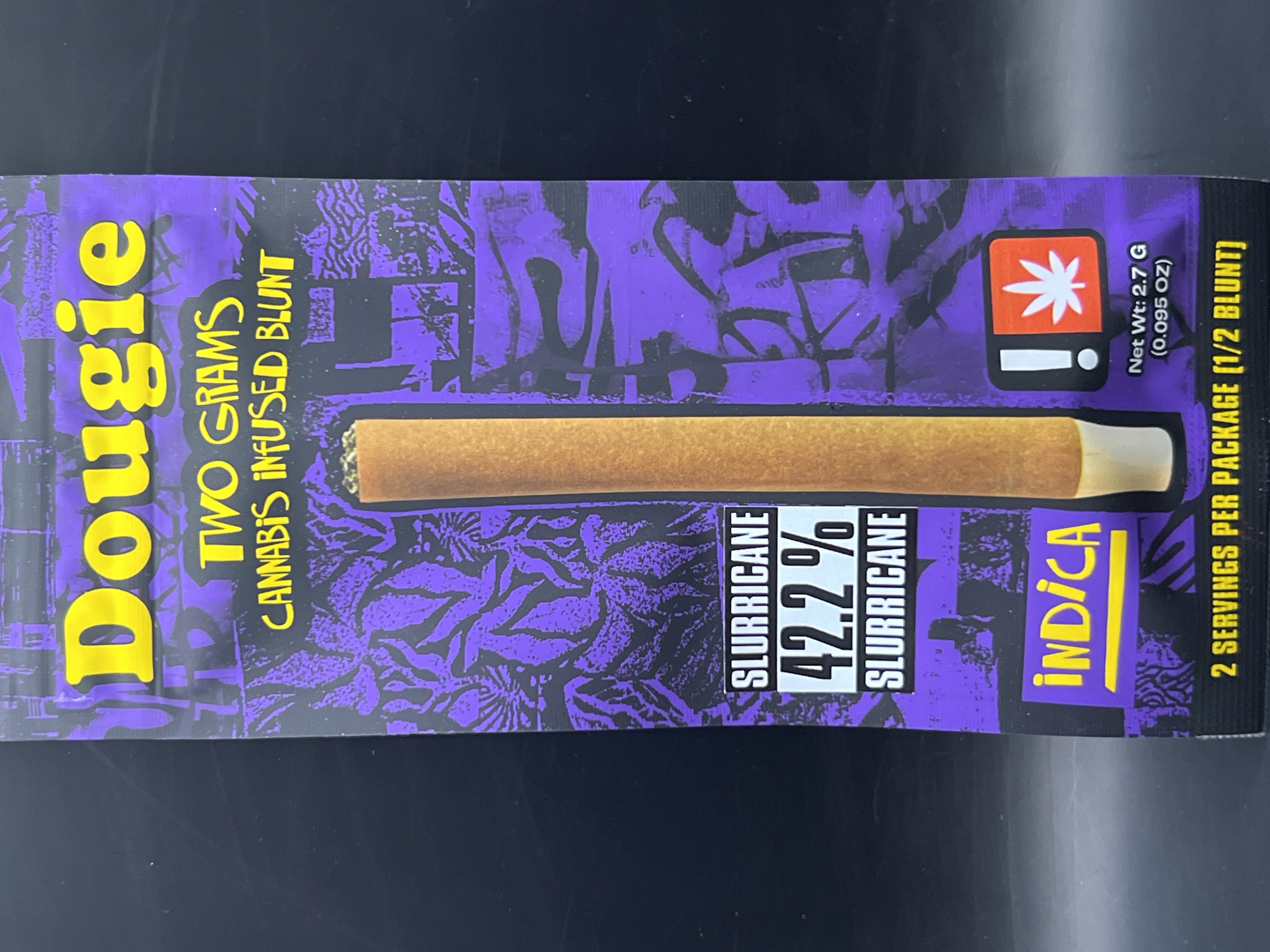 Photograph of product: Dougie Slurricane Infused Blunt