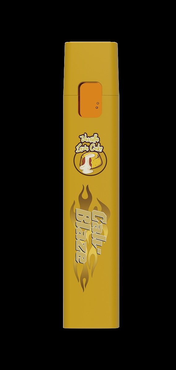 Photograph of product: CALI-BLAZE Vanilla Lava Cake Live Resin Disposable 1G