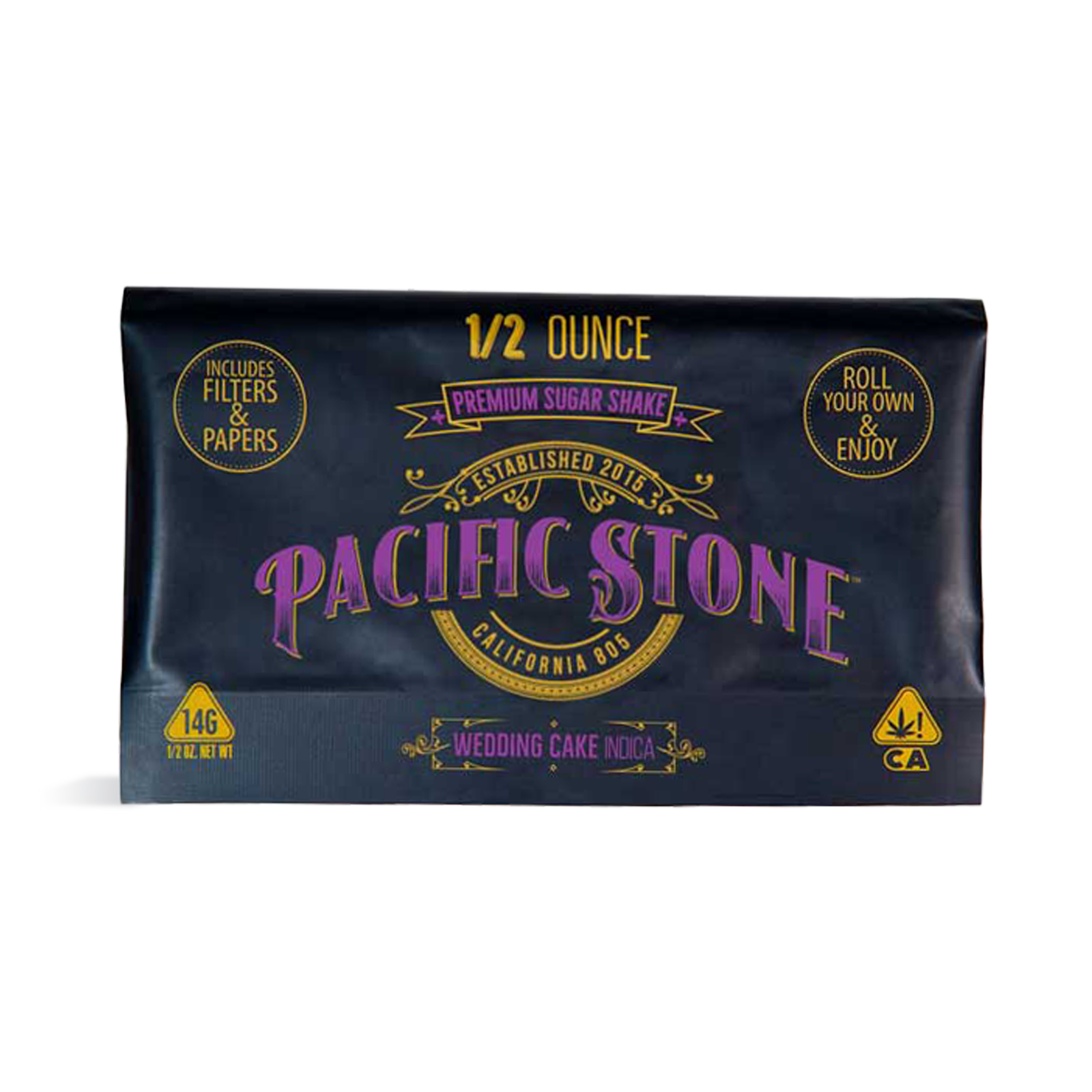 Photograph of product: Pacific Stone Wedding Cake Roll Your Own Shake - 14g
