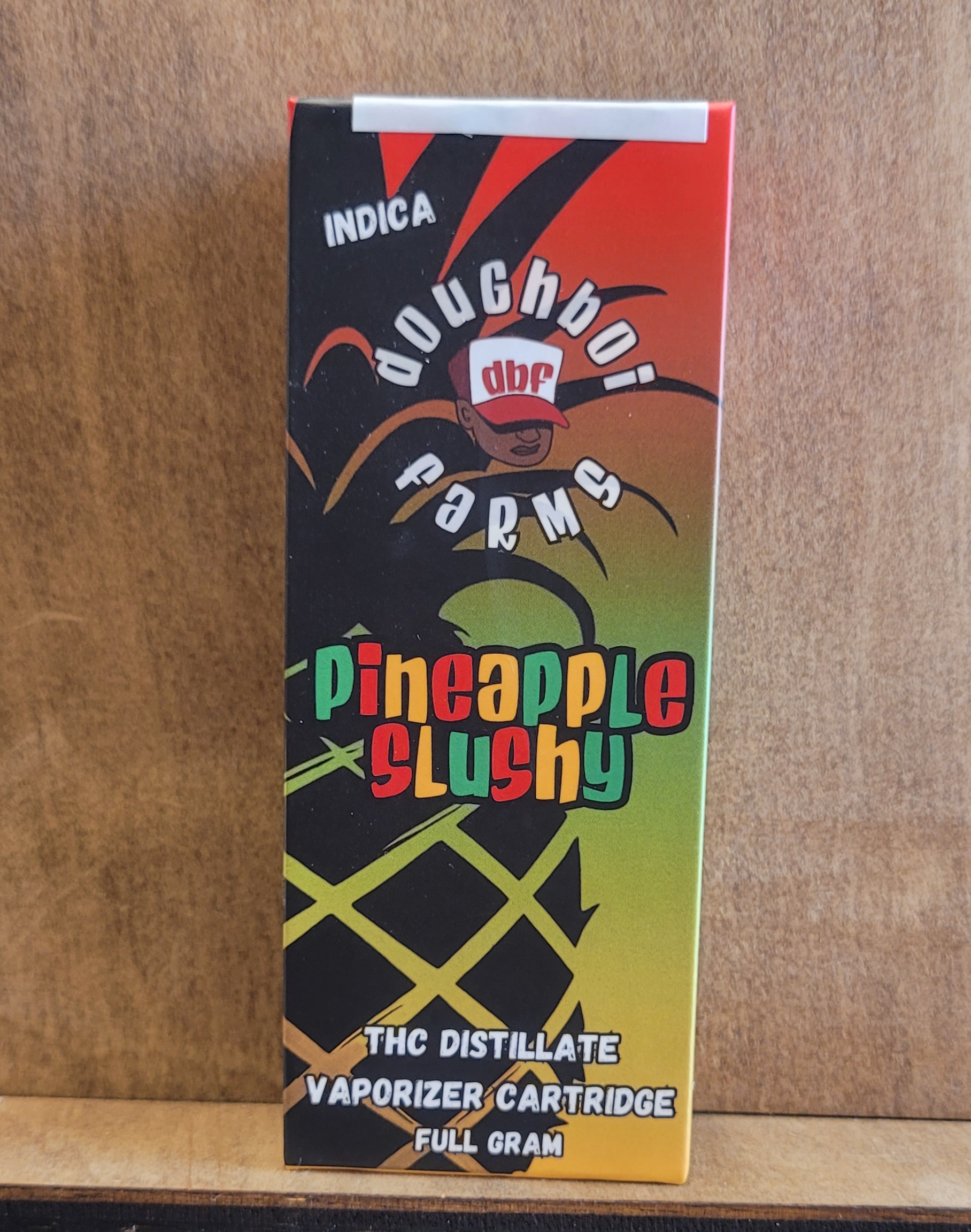 Photograph of product: Vape Cart (D) | Pineapple Slushy (I) | Doughboi Farms