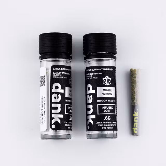 Photograph of product: Dank - Infused Preroll - White Widow