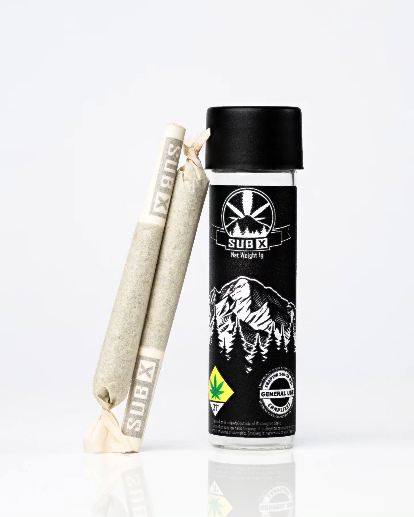 Photograph of product: Super Boof Infused Pre-Roll 2-pack | 1g