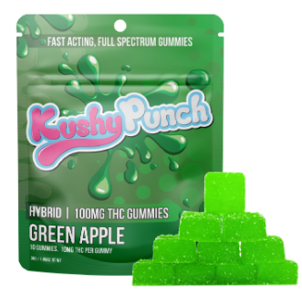 Photograph of product: Green Apple | Gummies | 10pk 100mg
