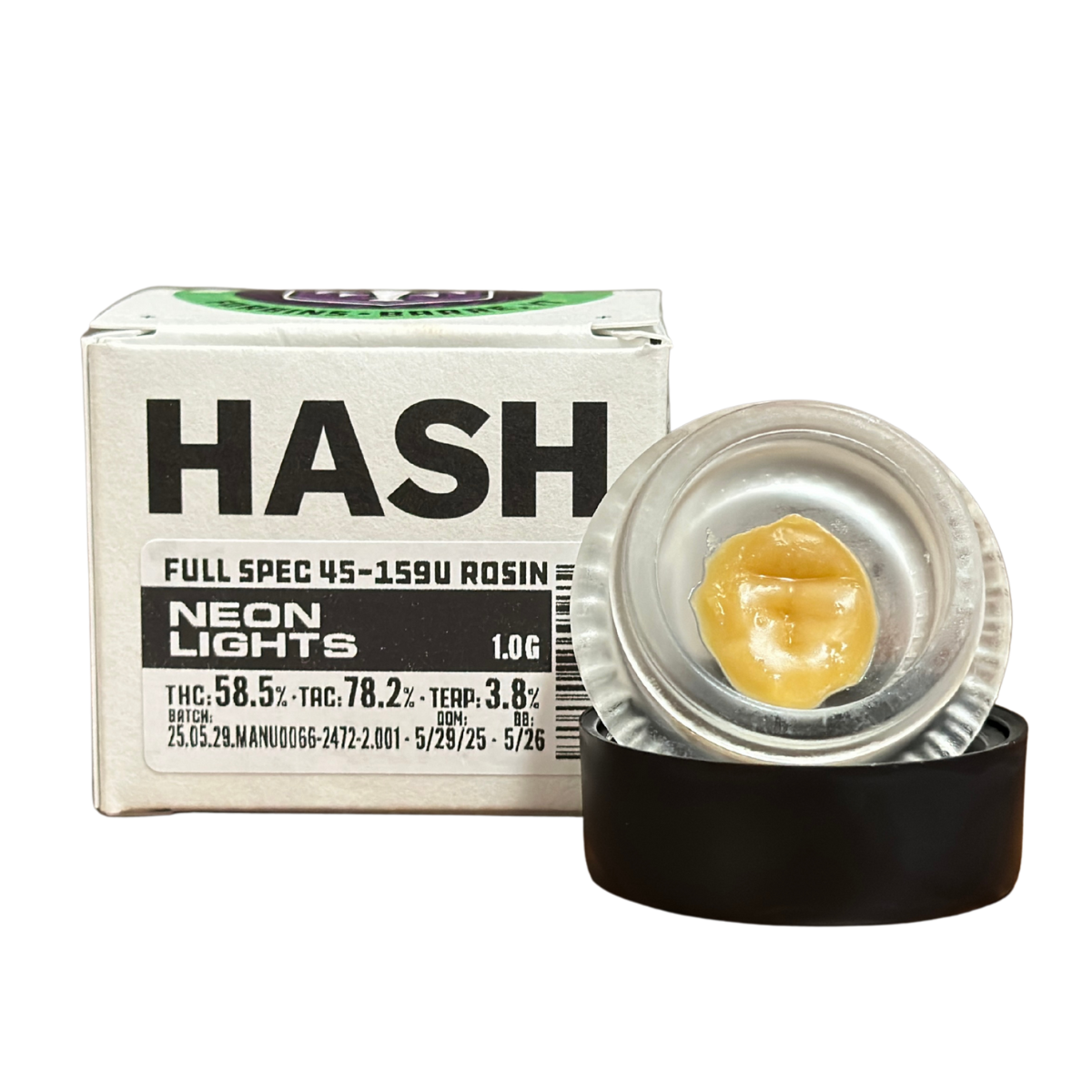 Photograph of product: Neon Lights | au chocolat Rosin