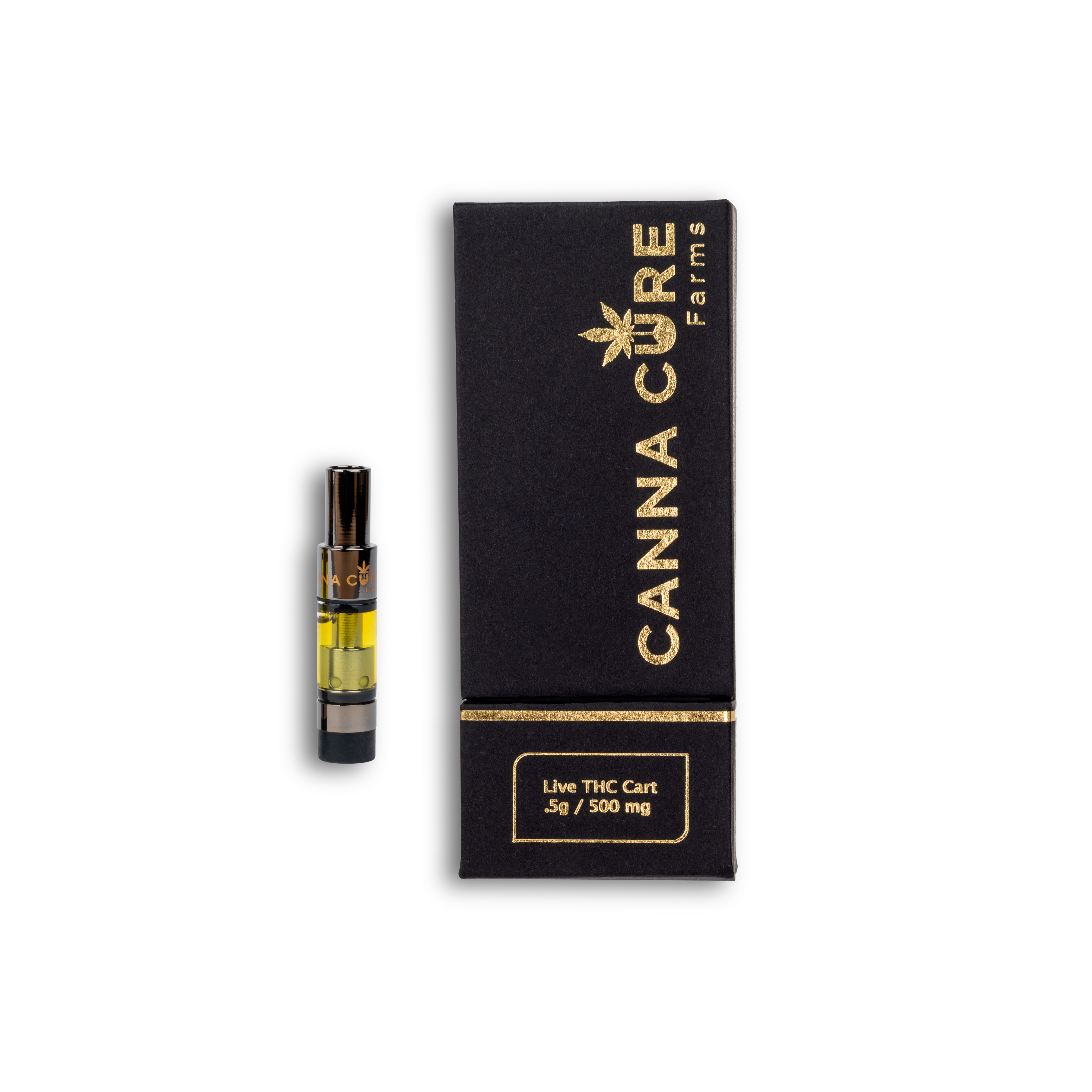 Photograph of product: Canna Cure - Kush Mintz - .5G Cart