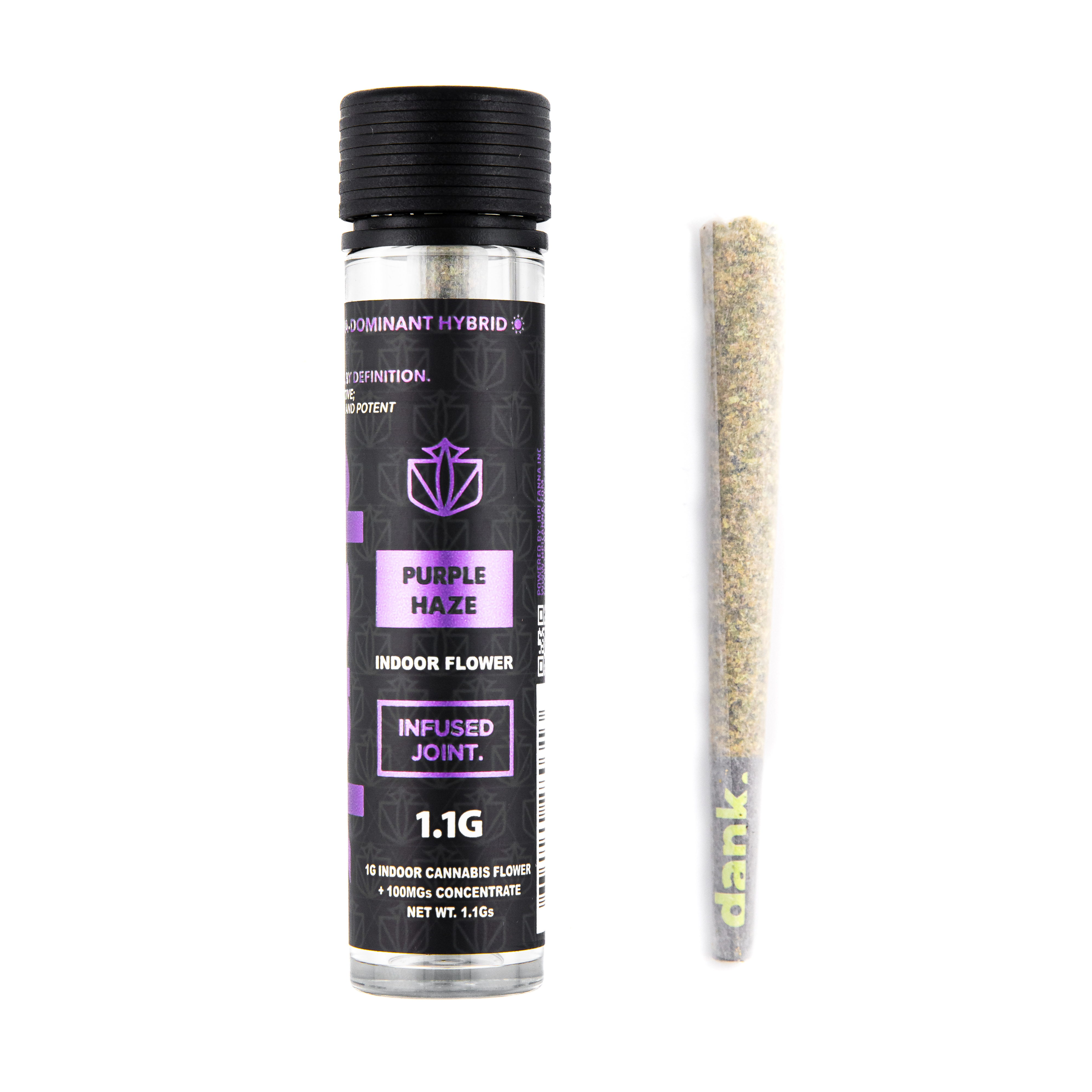 Photograph of product: Dank - Infused Preroll - Purple Haze
