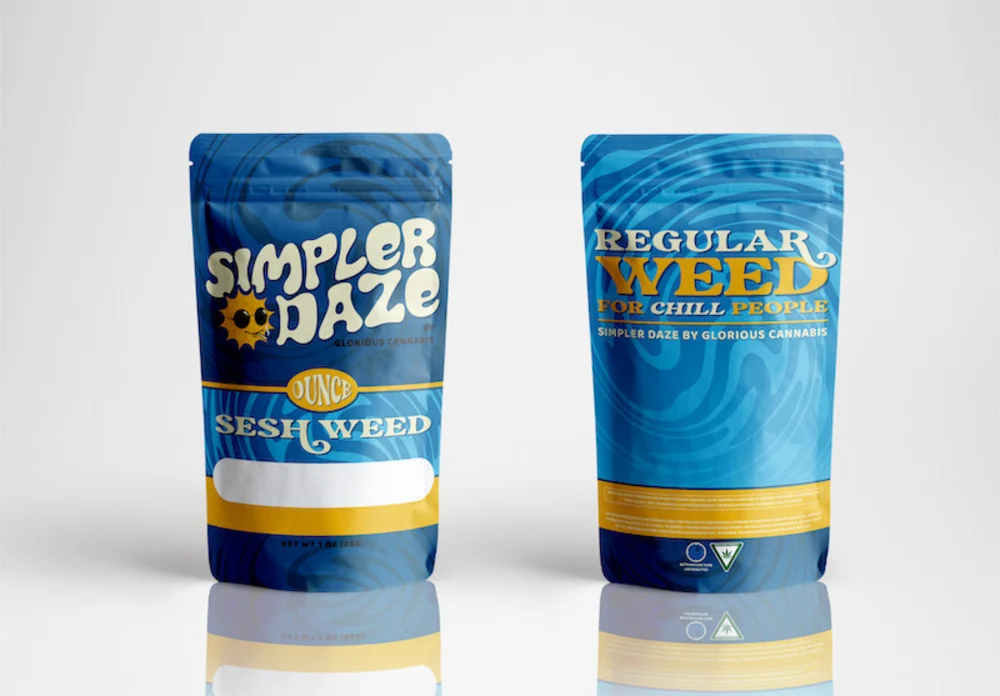 Photograph of product: Simpler Daze | 28g Flower | Gary Payton