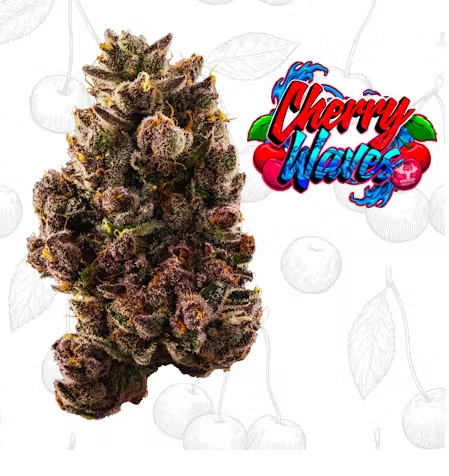 Photograph of product: Cherry Waves - Flower - Lazy River Products - 28g