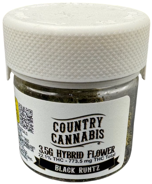 Photograph of product: Black Runtz - (3.5g)