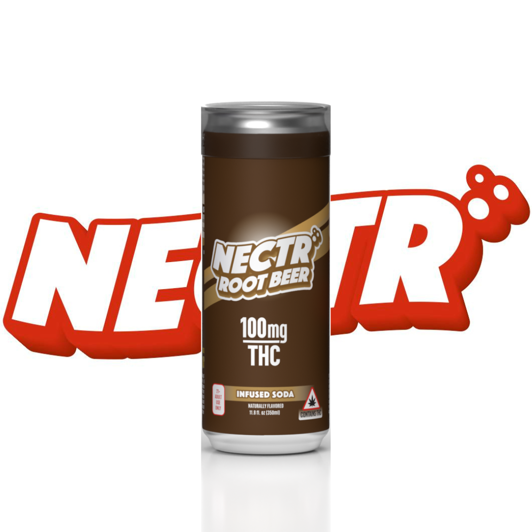 Photograph of Product: NECTR Root Beer 100mg