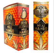 Photograph of product: Billionaire Hemp Wraps - Milli Mango - 2 Pack