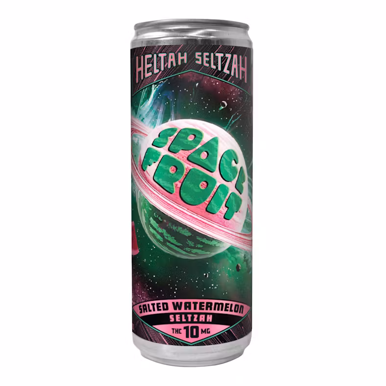 Photograph of product: Heltah Seltzah | Space Fruit (10mg)