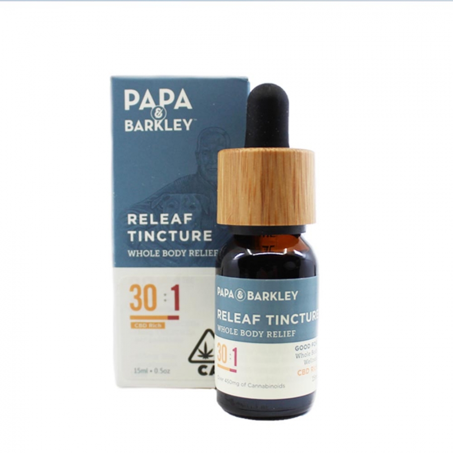 Photograph of product: Releaf Tincture 30:1 CBD:TH-oui | 15ml