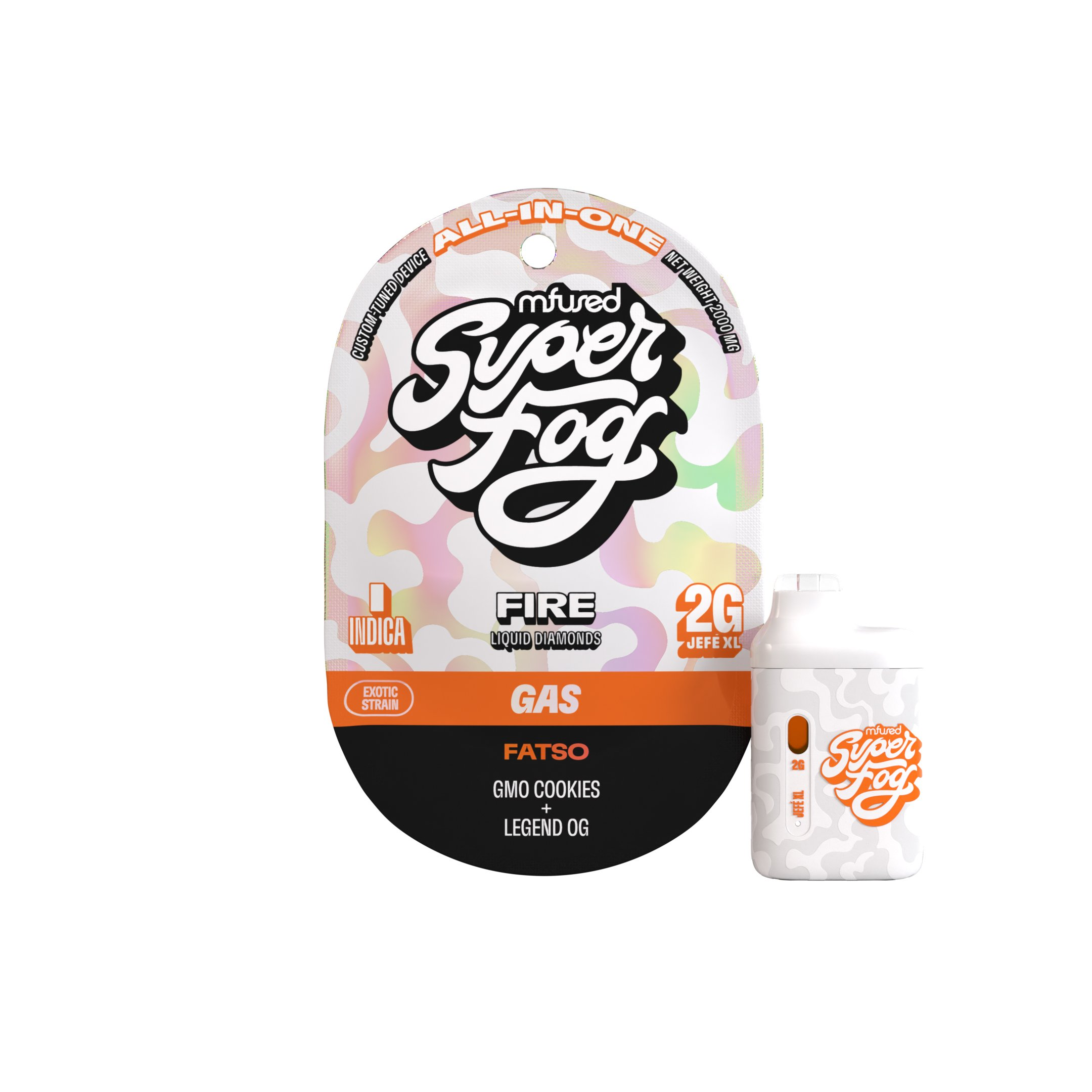 Photograph of product: Mfused | Super Fog Fatso | 2pk | AIO (I)