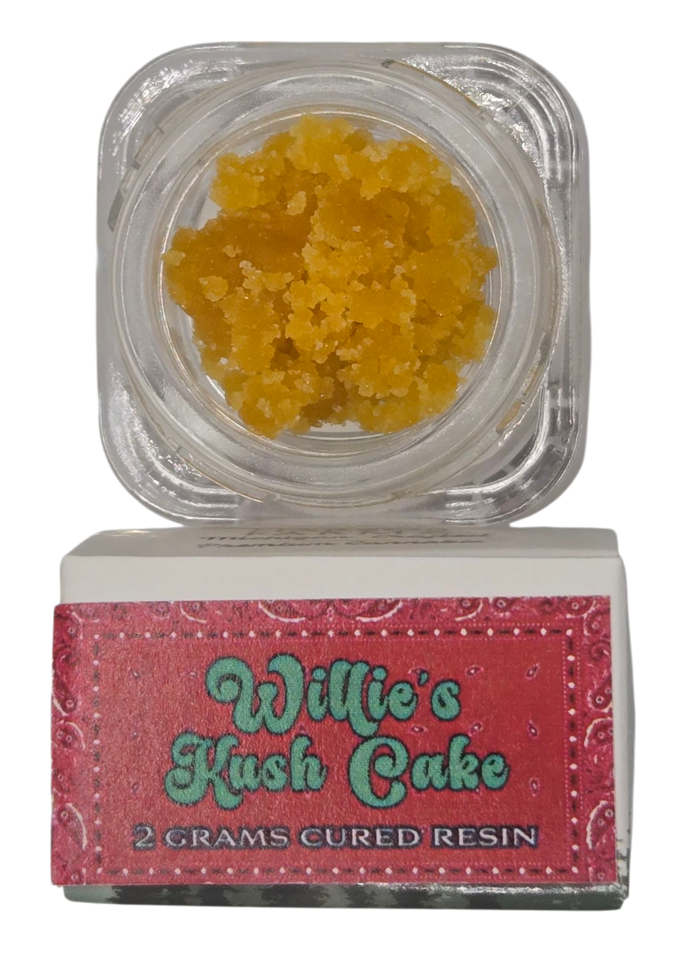 Photograph of product: Willie's Kush Cake | 2g Cured Resin