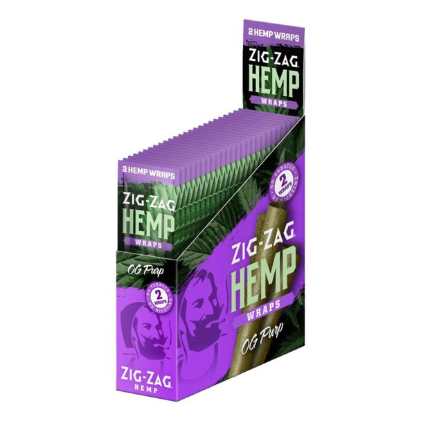 Photograph of product: Zig Zag Hemp Wrap OG Purp | 2PK