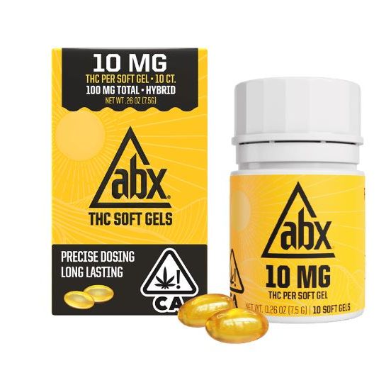 Photograph of product: Absolute Xtracts Soft Gels 10mg 10pk - 