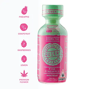 Photograph of product: Tincture | Squier's Elixir | Pink Pineapple | 500mg