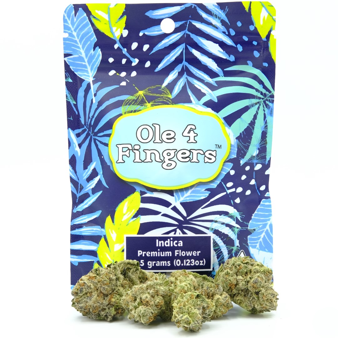 Photograph of product: Peanut Butter Rose 3.5g Smalls Bag - Ole' 4 Fingers