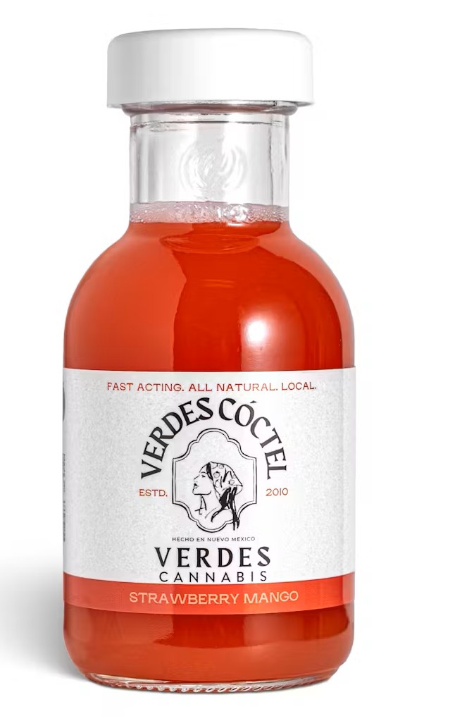 Photograph of product: Strawberry Mango Drink | 100mg | Verdes Oui'd