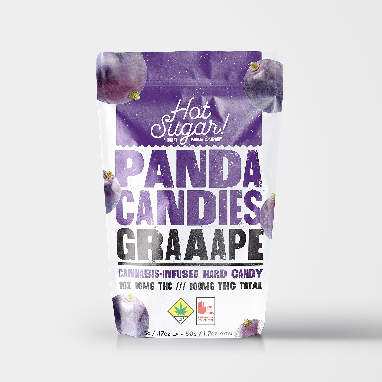 Photograph of product: Graaape Panda Candies [DOH] - by Hot Sugar!
