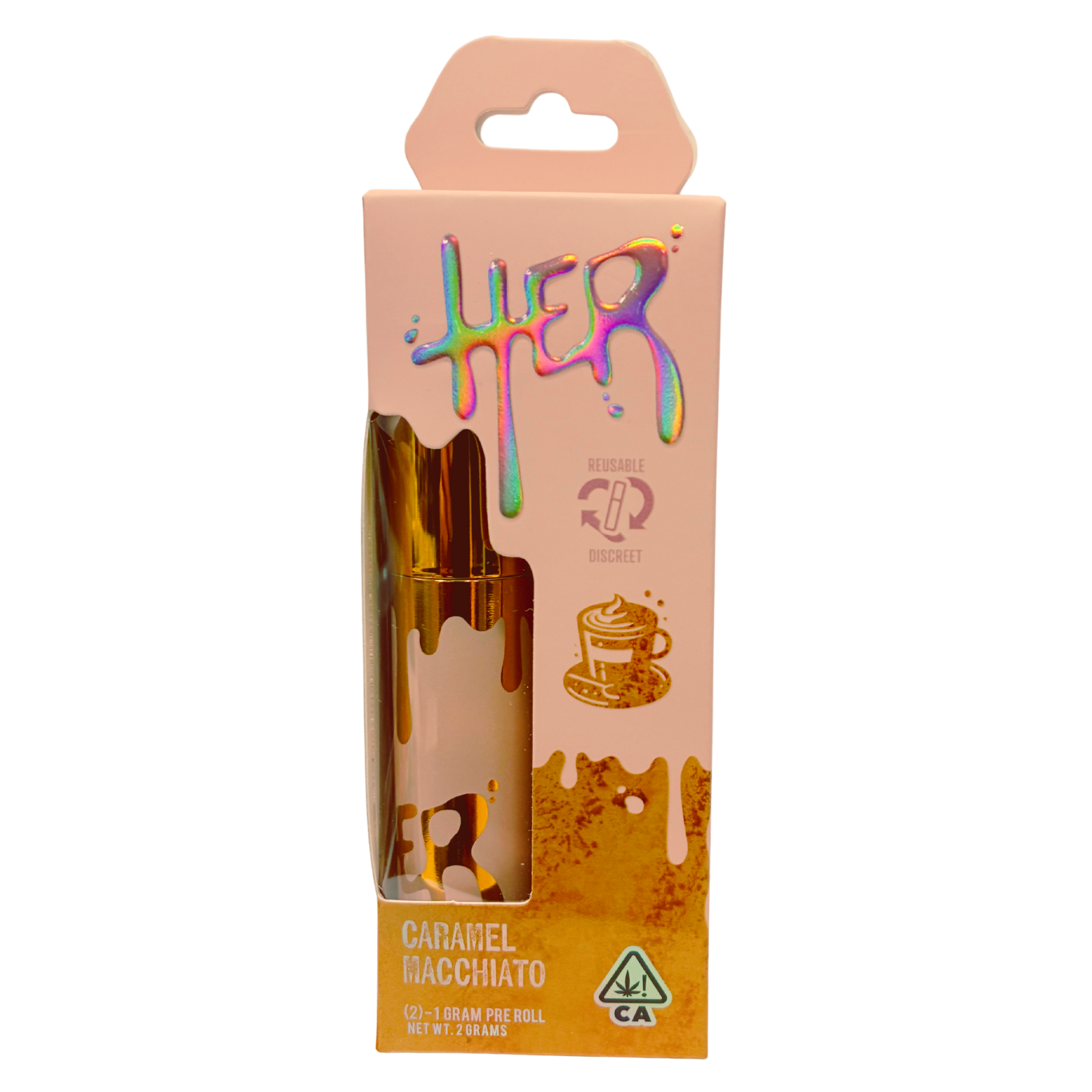 Photograph of product: HER | Caramel Machiatto | 2PK | 2 x