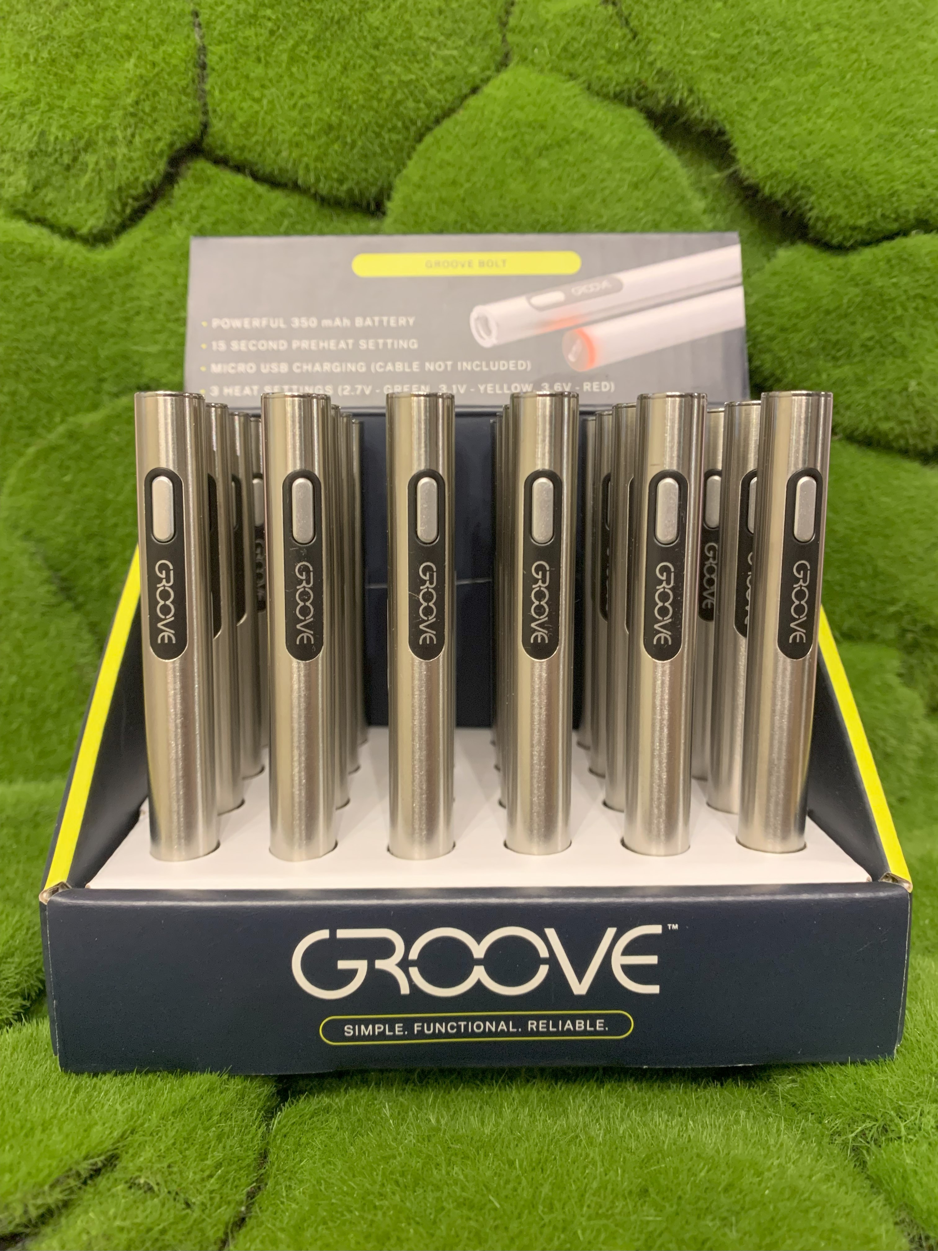 Photograph of product: Groove Bolt Various Voltage Vape Pen