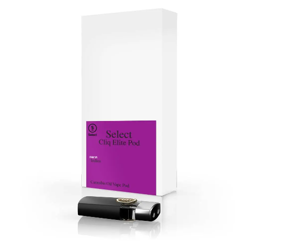 Photograph of product: Select Cliq Elite Pod .5g Bubba Kush (I) 00445