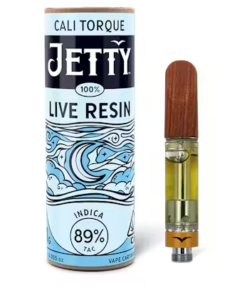 Photograph of product: Jetty Cali Torque Oui'd Live Resin Vape Cart