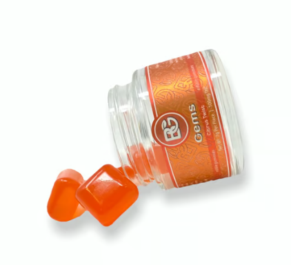 Photograph of product: BEDFORD GROW CITRUS TWIST 5PK GEMS 100MG