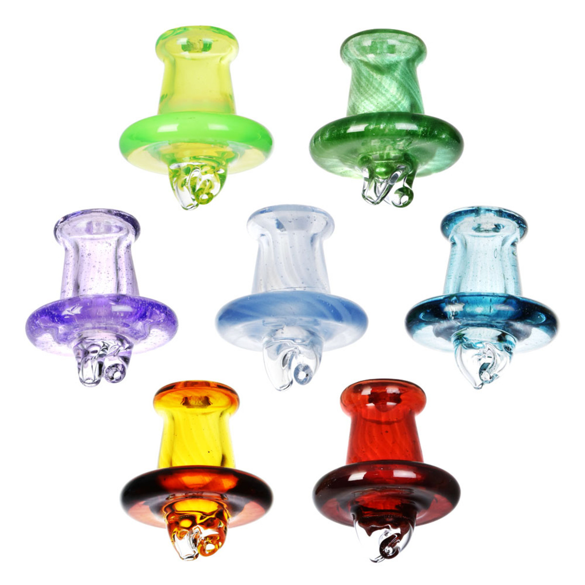 Photograph of product: Pulsar Transparent Vortex Thermal Carb Cap - Colors Vary