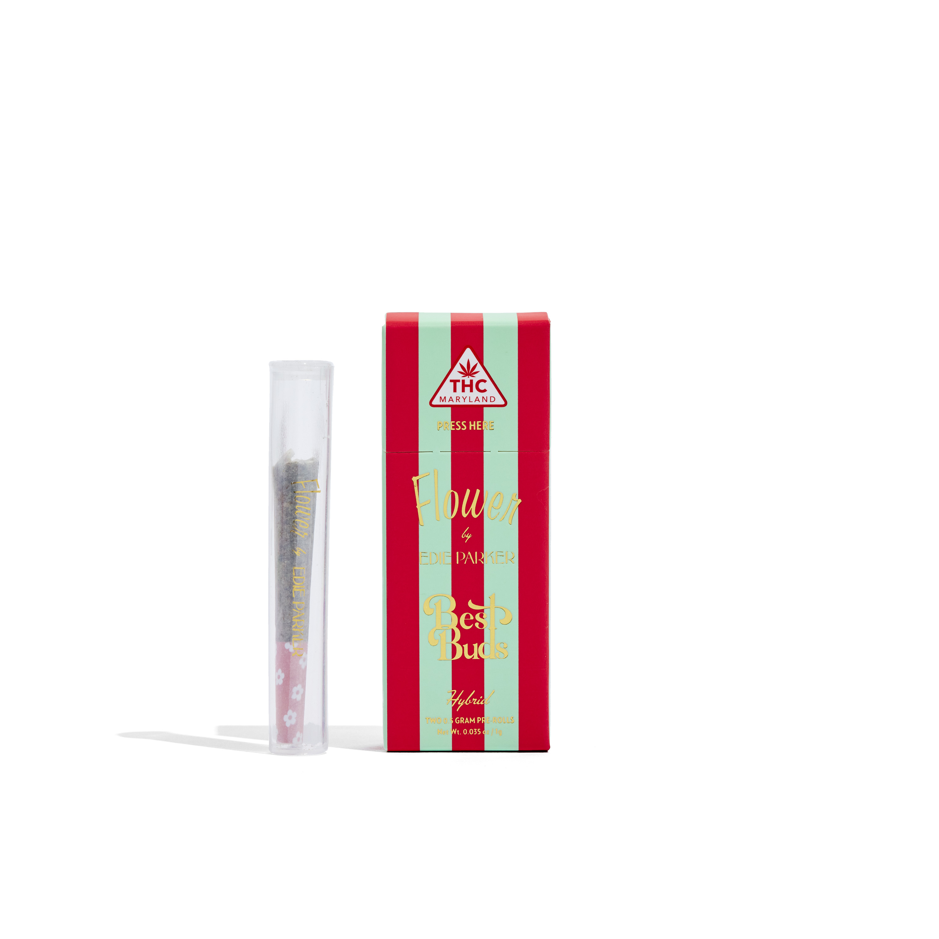 Photograph of product: Flower by Edie Parker - Dusky Rose - 2x Preroll
